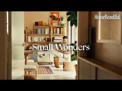 Видео: Интерьер компактной квартиры дизайнера мебели площадью 48 кв. м в Восточном Лондоне | House Beaut...