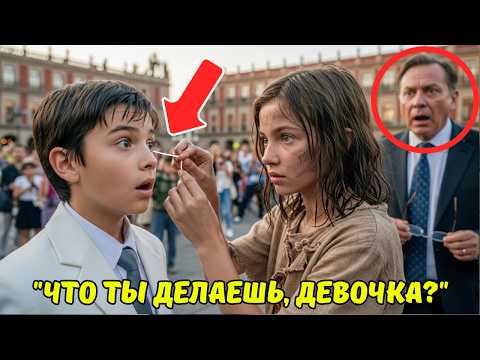 Видео: Сын МИЛЛИОНЕРА был слеп… пока одна ДЕВОЧКА не достала из его глаз ТО, чего никто не мог представить