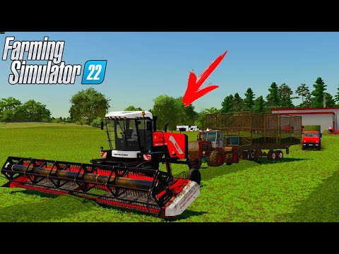 Видео: ВЫЖИВАЮ В НОВОЙ ДЕРЕВНЕ.КОСИМ ТРАВУ, ДЕЛАЕМ ТЮКИ  FS 22 #11