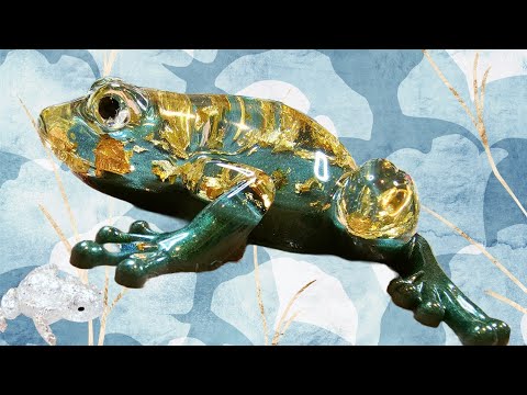 Видео: Посмотрите, как я делаю этих лягушек из смолы «НЕЗАБЫВАЕМЫМИ»! Ух ты!!! 🐸