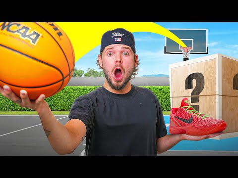 Видео: Сделай бросок и выиграй таинственный ботинок!