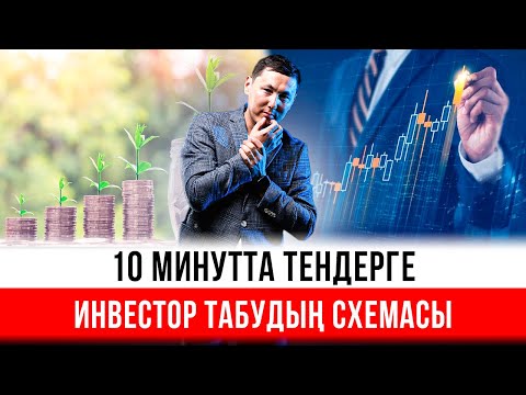 Видео: 10 минутта тендерге инвестор табудың схемасы