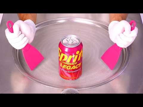 Видео: Превращаем наследие Sprite Lymonade Legacy в аппетитные роллы с мороженым (ASMR)