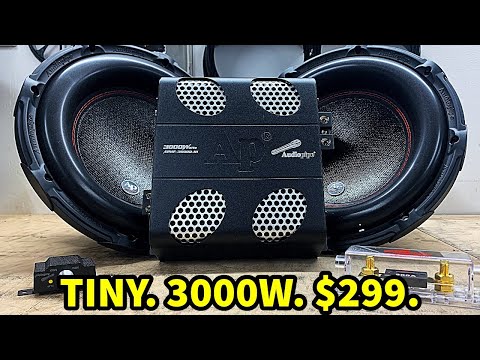 Видео: AudioPipe TINY BUDGET 3000W AMP! | Полный тест и обзор