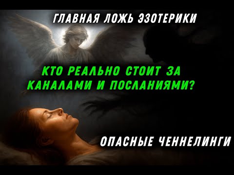Видео: ГЛАВНАЯ ЛОЖЬ ЭЗОТЕРИКИ | ОПАСНЫЕ ЧЕННЕЛИНГИ | КТО РЕАЛЬНО СТОИТ ЗА КАНАЛАМИ И ПОСЛАНИЯМИ?