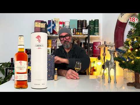 Видео: #Окно 10. Рождественский календарь 2024 - Greign 20 лет Single Grain Scotch Whisky 40%