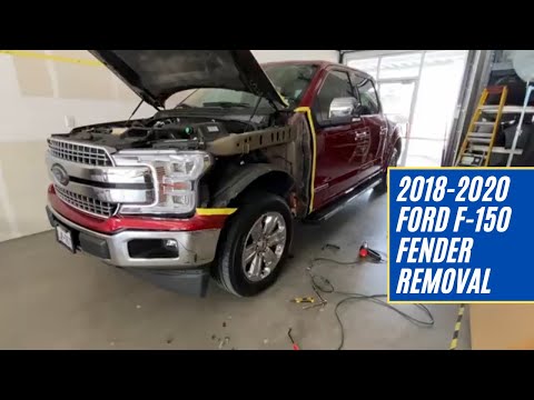 Видео: Снятие крыла Ford F150 2015–2020 годов с помощью расширителя крыла | ReveMoto