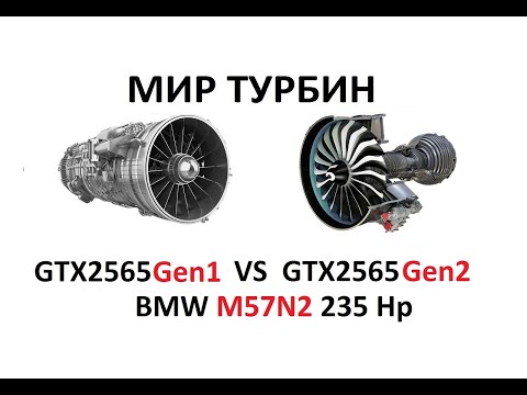 Видео: Обзор турбин GTX2565Gen2 Hybrid BMW M57N2