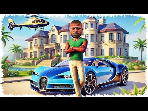 Видео: Джонни президент 5-бөлім, Үлкен үй және Бугатти алды (GTA V)