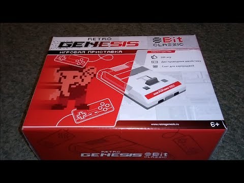 Видео: Retro Genesis 8 Bit Classic обзор