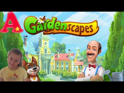 Видео: Gardenscapes *24 - Открыла новый участок.