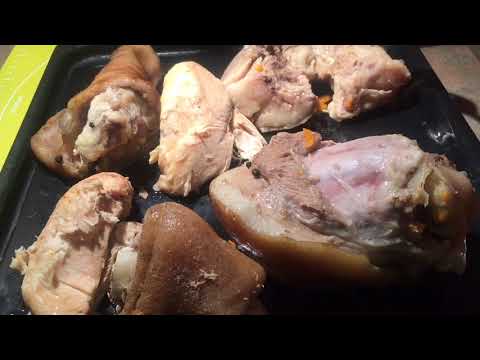 Видео: Холодец в мультиварке-скороварке Moulinex cook4me. Мулинекс кук фо ми. 2 способа(по рецепту и нет)