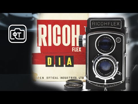 Видео: Фотоаппарат Ricohflex Dia 1957 года