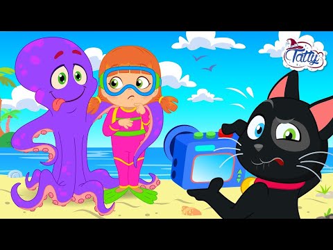 Видео: Татти и Мисифу у чаробном свету🔮 Атлантида, школа магије и битка добрих и злих вештица | Дечје приче