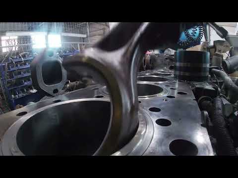 Видео: volvo №3 сборка ДВС