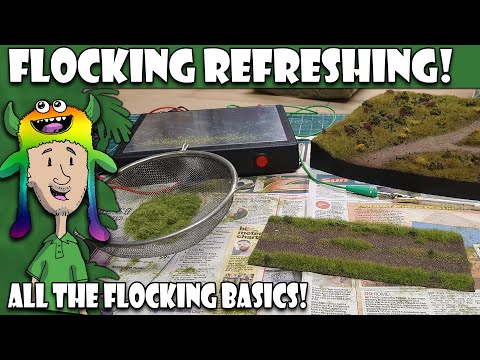 Видео: Обновляю технику статического флокирования травы!