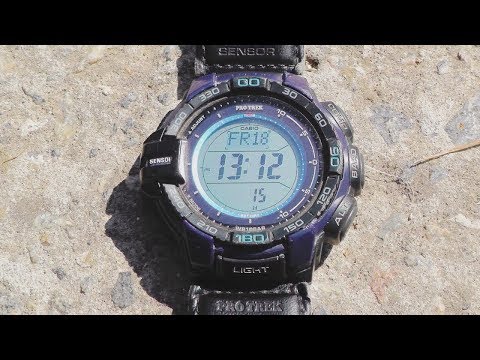 Видео: Обзор трекинговых часов Casio ProTrek PRG-270-2D