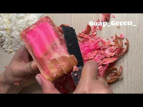 Видео: ASMR🌿 Soap cutting 🌿 АСМР 🌿 Резка сухорого и прогорклого мыла 🌿