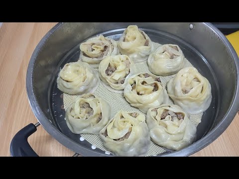 Видео: Гульханум - манты с мясом и картошкой