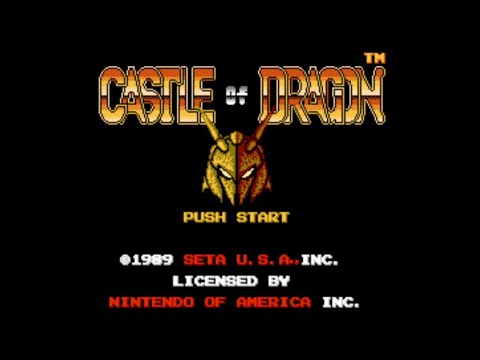 Видео: Полное прохождение игры Castle of Dragon на Денди