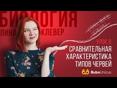 Видео: Сравнительная характеристика типов червей | БИОЛОГИЯ ЕГЭ | Лина Клевер