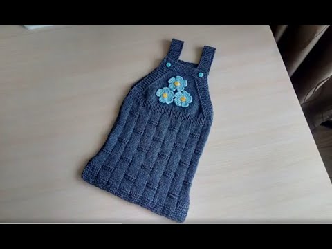 Видео: Сарафан "А -ля джинс "