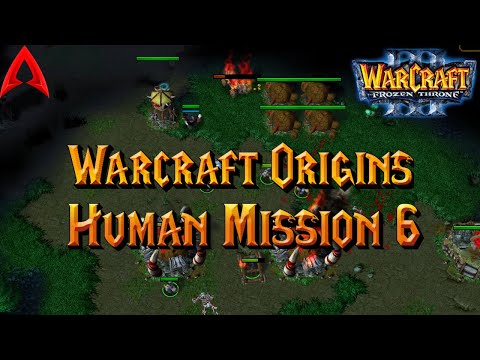 Видео: Пользовательская кампания Warcraft 3 || Warcraft Origins: Миссия 6 для людей