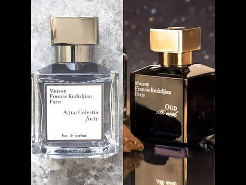 Видео: Новинки 2018г ❤M.F.Kurkidjian Oud Silk Mood,Aqua Celestia