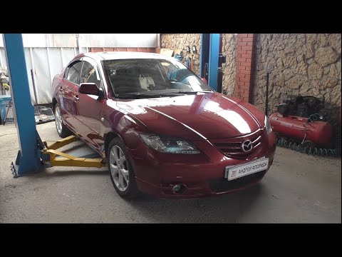 Видео: Замена переднего ступичного подшипника на Mazda 3  2,3  Мазда 3  2005 года