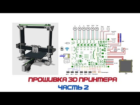 Видео: Прошивка 3д принтера ч.2