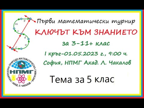Видео: Тема за 5 клас - първи кръг - Ключът към знанието (01.05.2023)