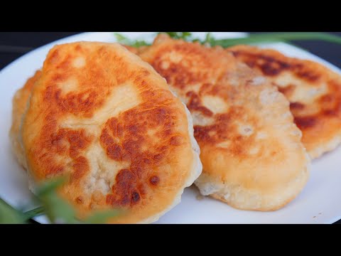 Видео: Пышные Пирожки с мясом на Сковороде