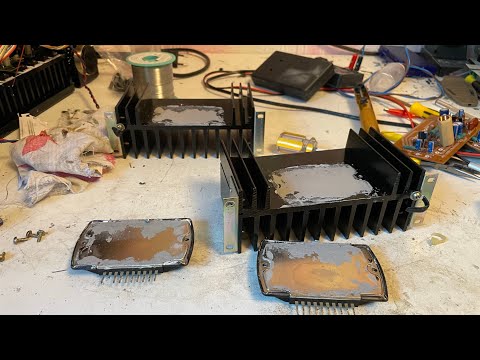 Видео: Trio ka-7300 (№2) профилактика. Часть 2. Сборка, модернизация (бестолковая)!