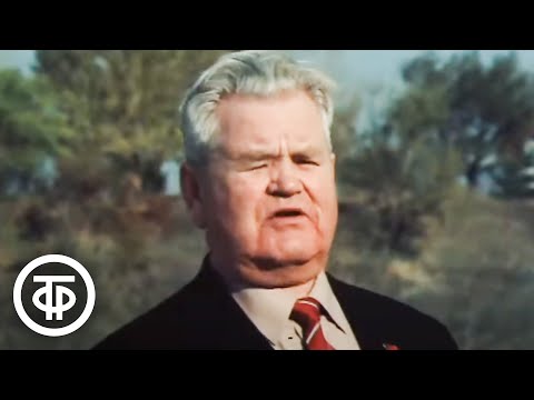 Видео: О битве за Сталинград рассказывает Герой Советского Союза снайпер Василий Григорьевич Зайцев (1985)