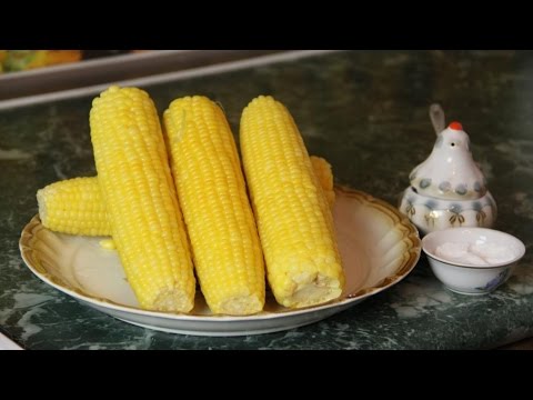 Видео: Как варить кукурузу, как сварить кукурузу вкусно