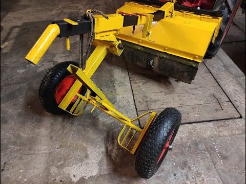 Видео: Мотоблок - Фреза с ножным адаптером-2021.02