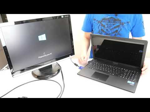 Видео: Как исправить проблему черного экрана на ноутбуке Asus