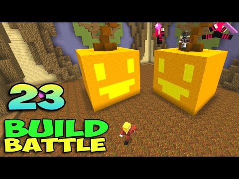 Видео: ч.23 Minecraft Build Battle - Бабочка и Тыква Джек