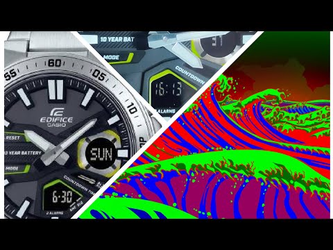 Видео: Casio Edifice EFV-C110 альтернатива Casio G-Shock GTS со скидкой до 8000 рублей! Настройка часов!