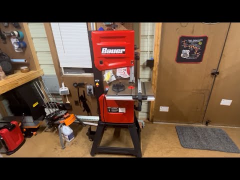 Видео: Подробный обзор ленточной пилы Bauer 14” #деревообработка