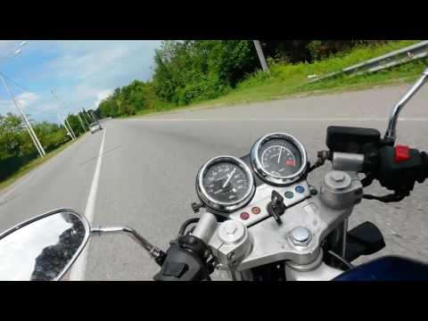 Видео: Honda Bros 400 в Абхазии