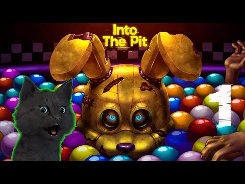 Видео: Хэллоуин 🐱 Супер Кот в пиццерии фнаф будущего #1 🐱 Five Nights at Freddy's Into the Pit 🐱 Halloween