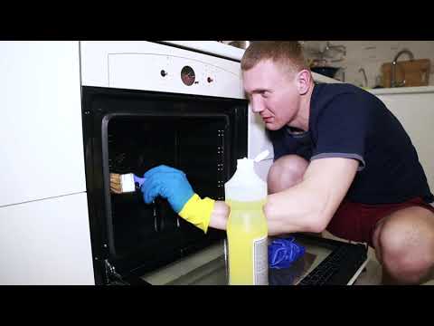 Видео: Мойка духовки,плиты. Как и чем мыть. Удаление жира.