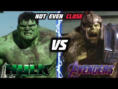 Видео: Халк 2003 против Халка из киновселенной Marvel | Почему они даже близко не сражаются