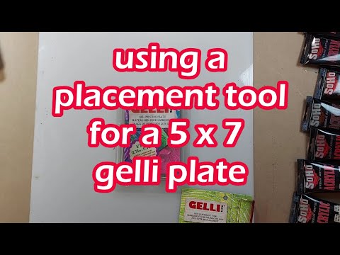 Видео: Использование инструмента для нанесения гелевых красок