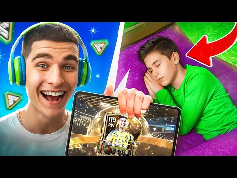 Видео: Прокачал ПОДПИСЧИКА ночью в FC Mobile!! Проснулся с 119 OVR