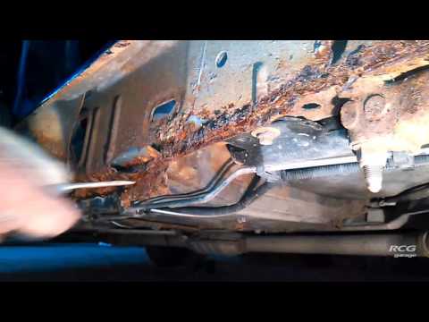 Видео: Рено Сценик. Замена порогов, арок, ремонт днища.