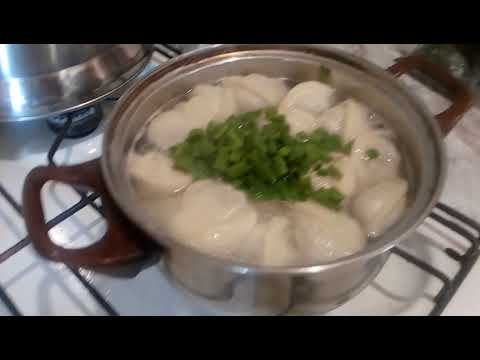 Видео: Бульйон з пельменями.