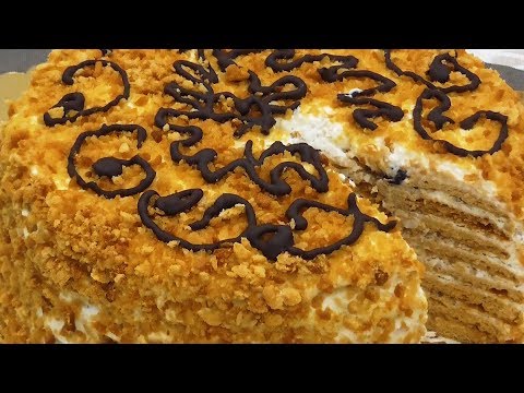 Видео: ТОРТ МЕДОВИК🍯 *ЕШЬ ГУБАМИ*!!! НА РАСТИТЕЛЬНОМ МАСЛЕ!🌿