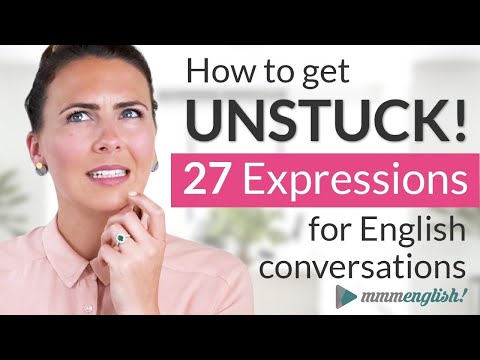 Видео: Застреваете в разговорах на английском? Давайте исправим это!